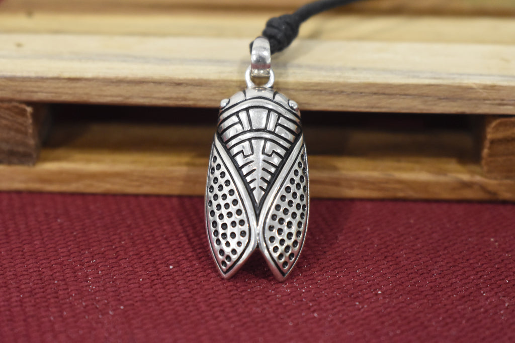 Cicada 92.5 Sterling-silver Silver Pewter Gold Brass Charm Necklace Pendant Jewelry