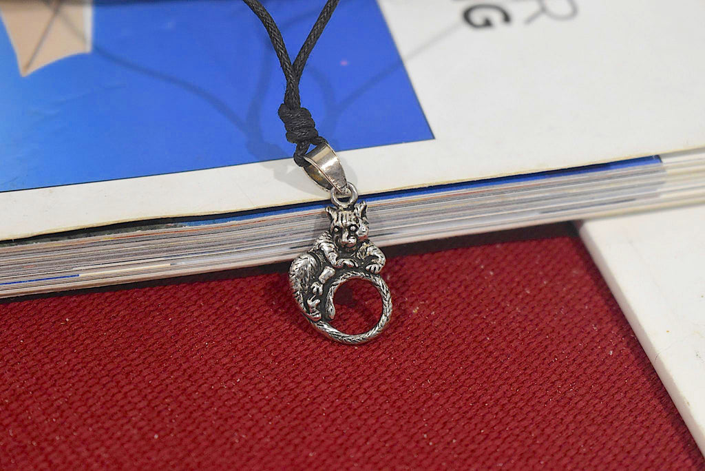 Unisex Leopard Sterling Silver Gold Brass Charm Necklace Pendant Jewelry