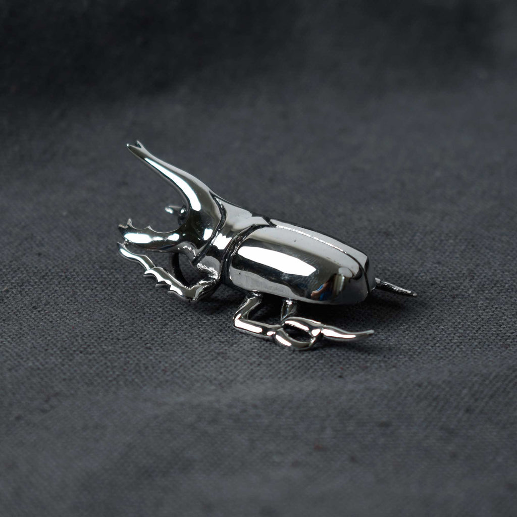 Hercules Maybug 925 Sterling Silver Gold Brass Charm Necklace Pendant Jewelry