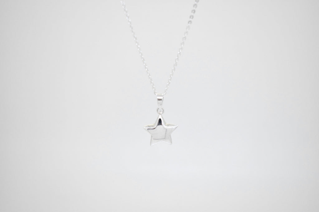 925 Sterling Silver Vietnam Star Charm Necklace & Pendant Vietnamese Sao