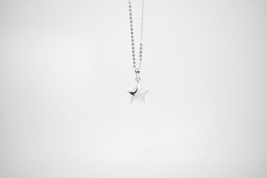 925 Sterling Silver Vietnam Star Charm Necklace & Pendant Vietnamese Sao