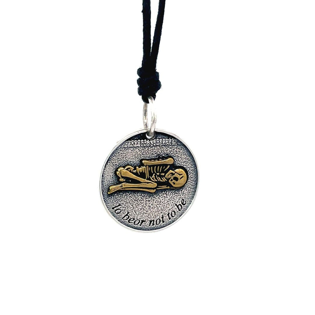 Gothic Skull Head Hip Hop Style Sterling Silver Gold Brass Pendant Necklace