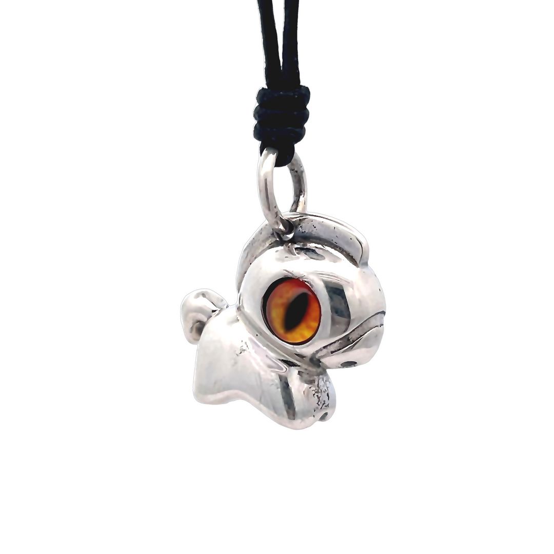 Cute Little Horse Pendant Men and Women Sterling Silver Pendant Necklace