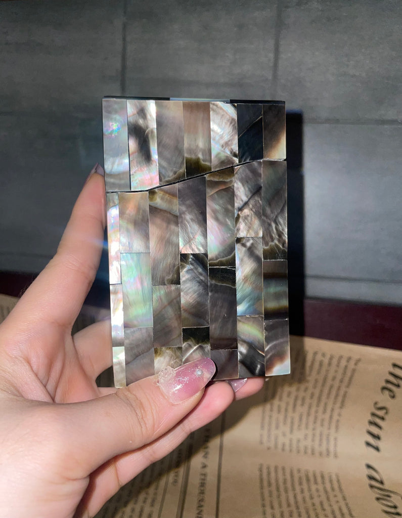 Mini Tobacco Box - Cigarette Case - Cigarette Holder Mother Of Pearl Retro Holder Vintage Style