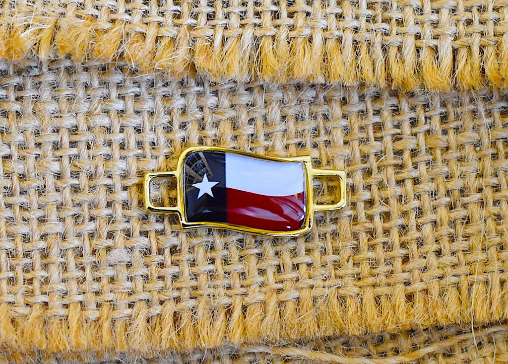 50 States In United State Flag Shoe Lace Keeper Union Worker Charm Work Boots