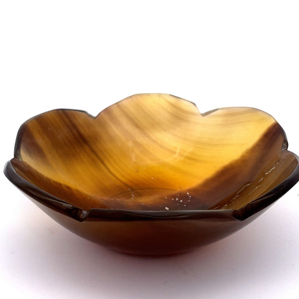 Buffalo Horn Dip Dipping Bowl Soy Sauce Seasoning Appetizer Dish Ramekin Pinch