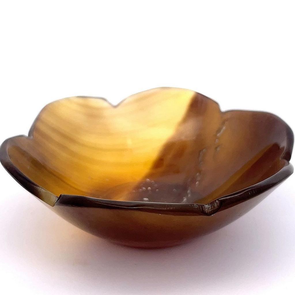 Buffalo Horn Dip Dipping Bowl Soy Sauce Seasoning Appetizer Dish Ramekin Pinch