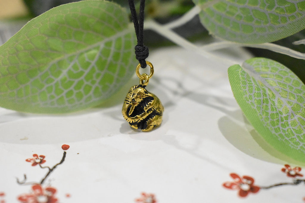 Sitting Elephant 92.5 Sterling Silver Gold Brass Necklace Pendant Jewelry