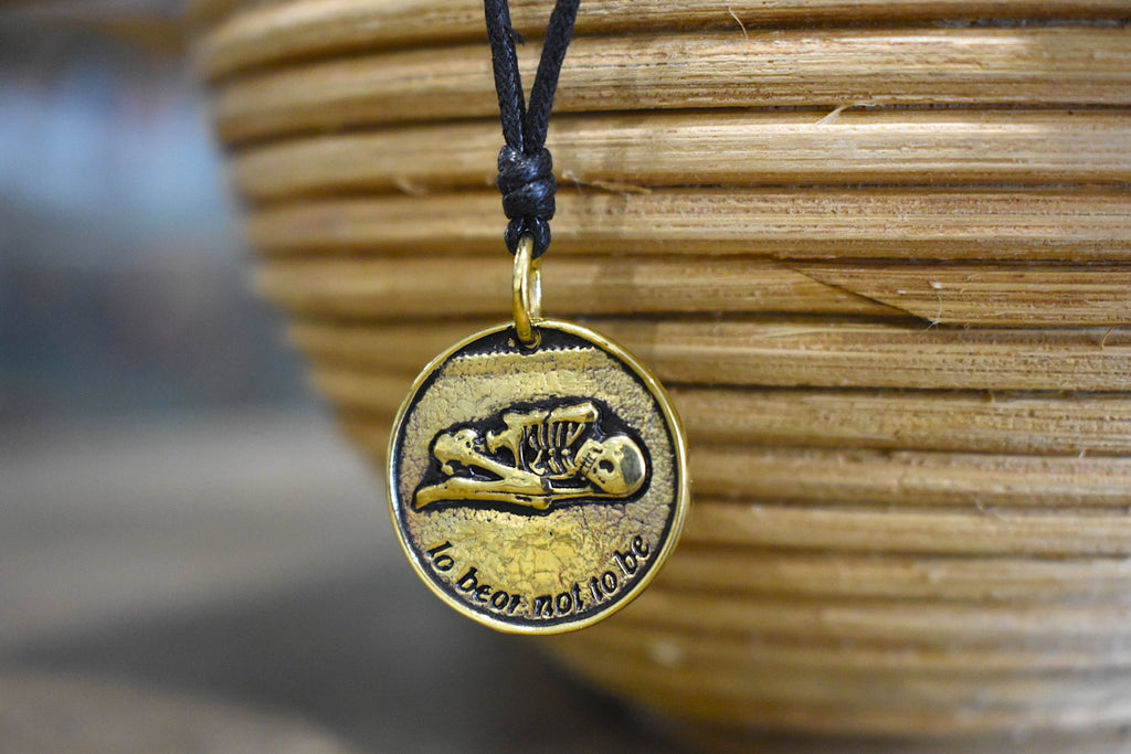 Gothic Skull Head Hip Hop Style Sterling Silver Gold Brass Pendant Necklace