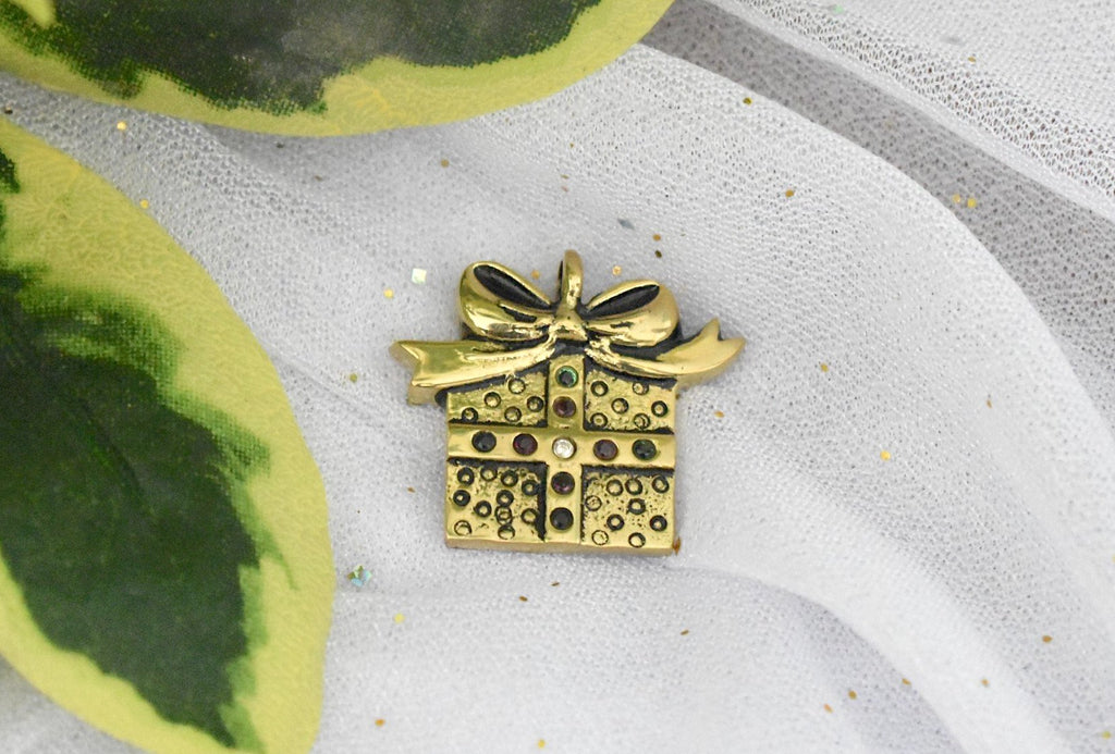 Cute Present Gift Gold Brass Necklace Pendant Jewelry