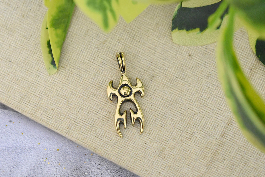 New Ethnic Maori Tribal Silver Pewter Gold Brass Charm Necklace Pendant Jewelry