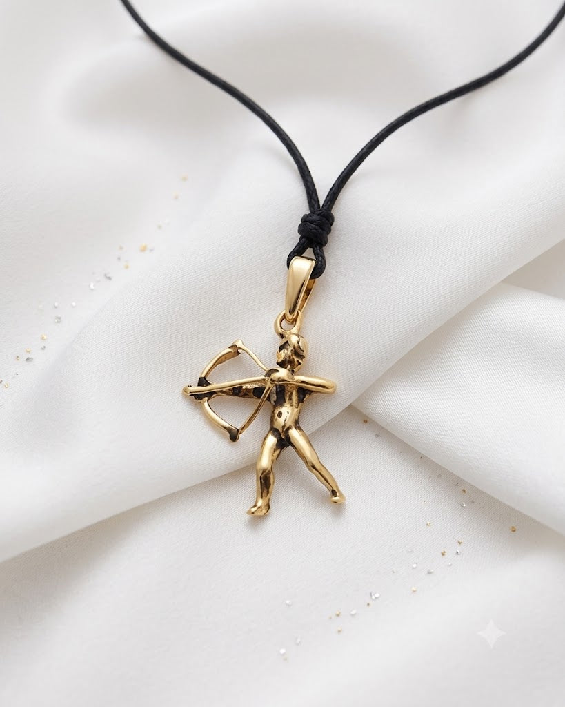 Astrology Gold Brass Sterling Silver Charm Necklace Pendant Horoscope Zodiac