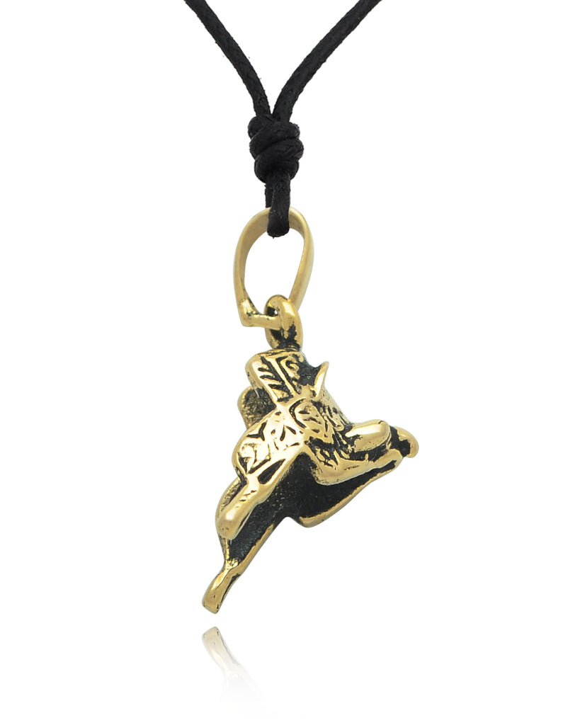 Saddle Horseback Ridding 92.5 Sterling Silver Necklace Pendant Jewelry