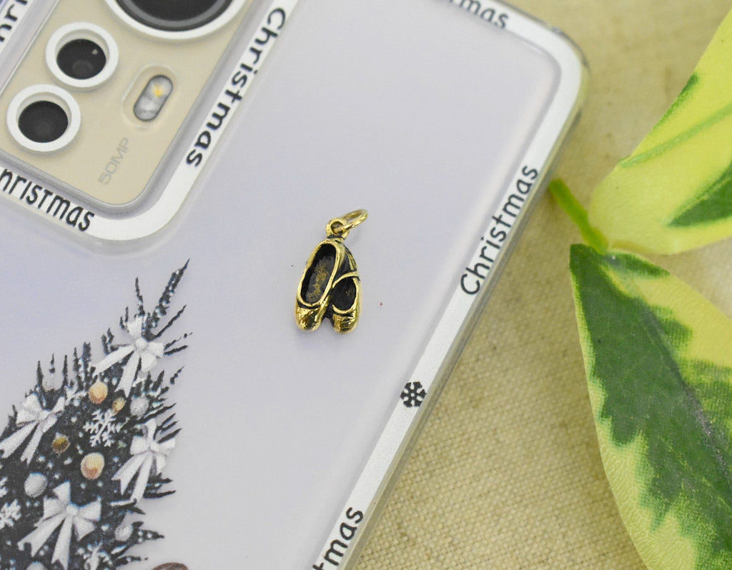 Lovely Sandal Shoes Beach 92.5 Sterling Silver Brass Necklace Pendant Jewelry