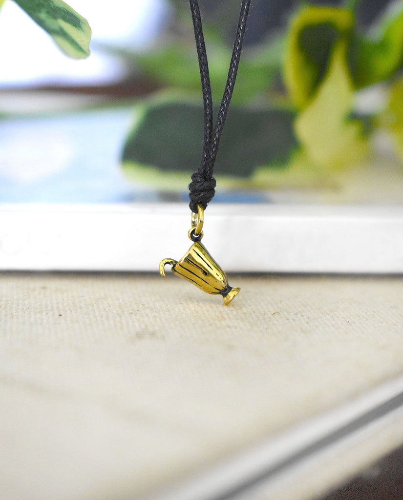 Cute Smoothies Silver Pewter Gold Brass Necklace Pendant Jewelry