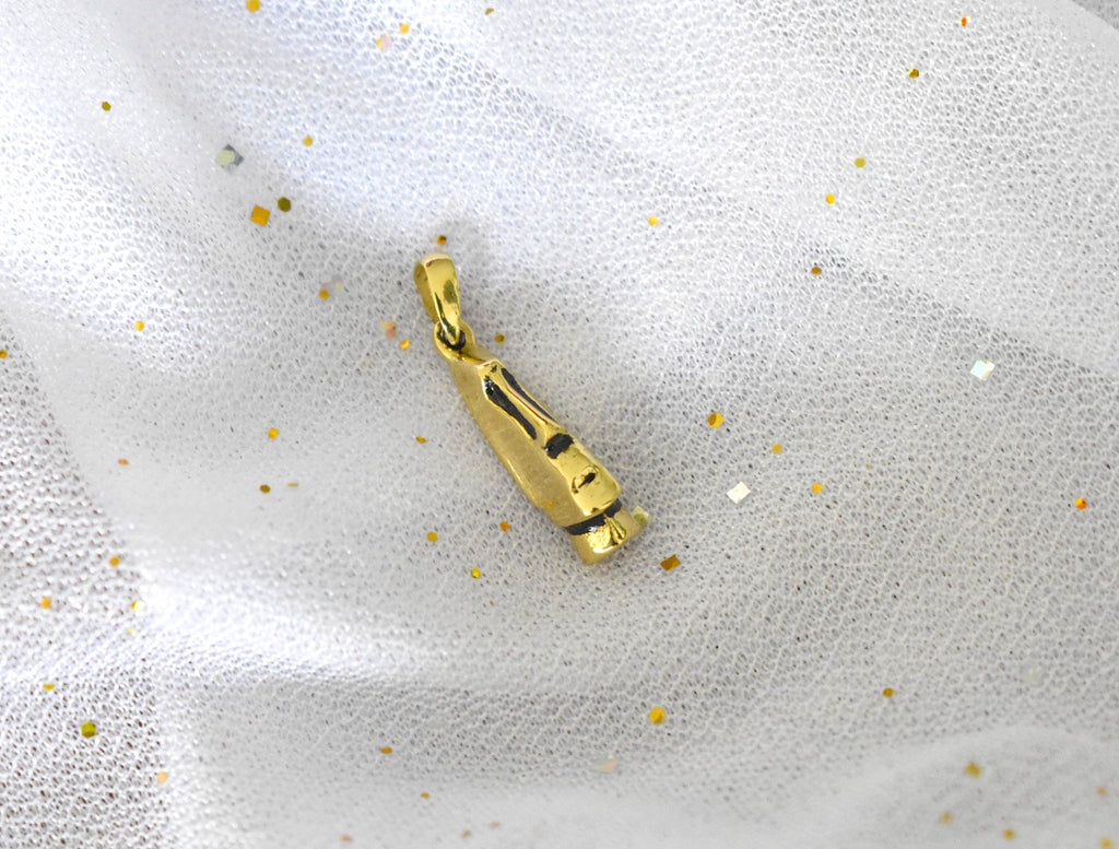 Easter Island Moai Head Silver Pewter Charm Necklace Pendant Jewelry