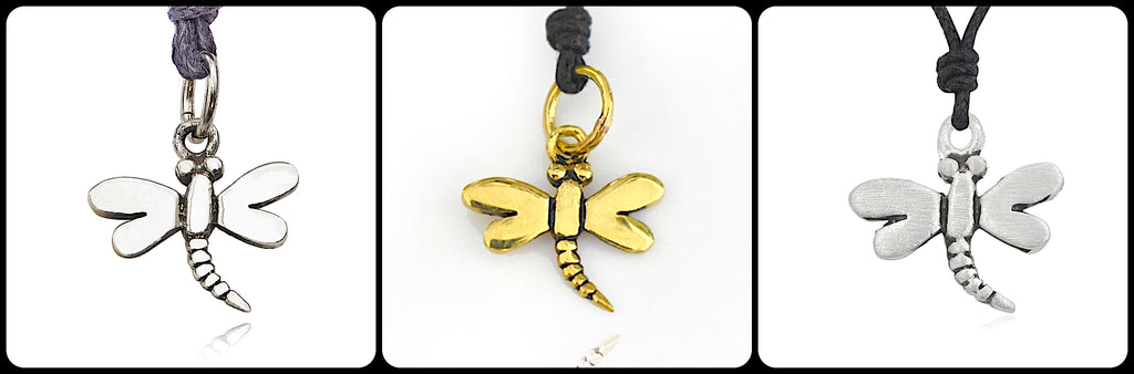 Cute Mini Butterfly Sterling-silver Pewter Brass Charm Necklace Pendant Jewelry