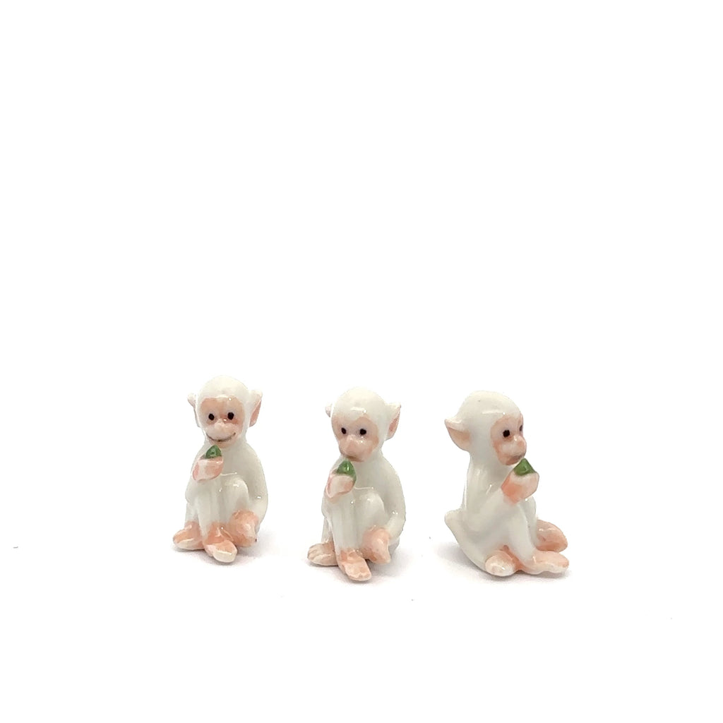Adorable Mini Ceramic Animal Figurine – Porcelain Miniature Collectible Decor
