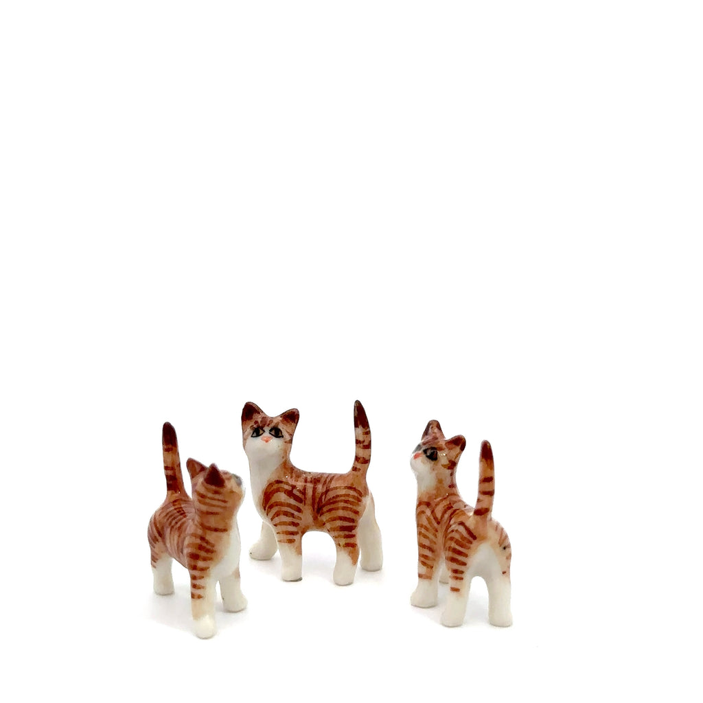 Adorable Mini Ceramic Animal Figurine – Porcelain Miniature Collectible Decor