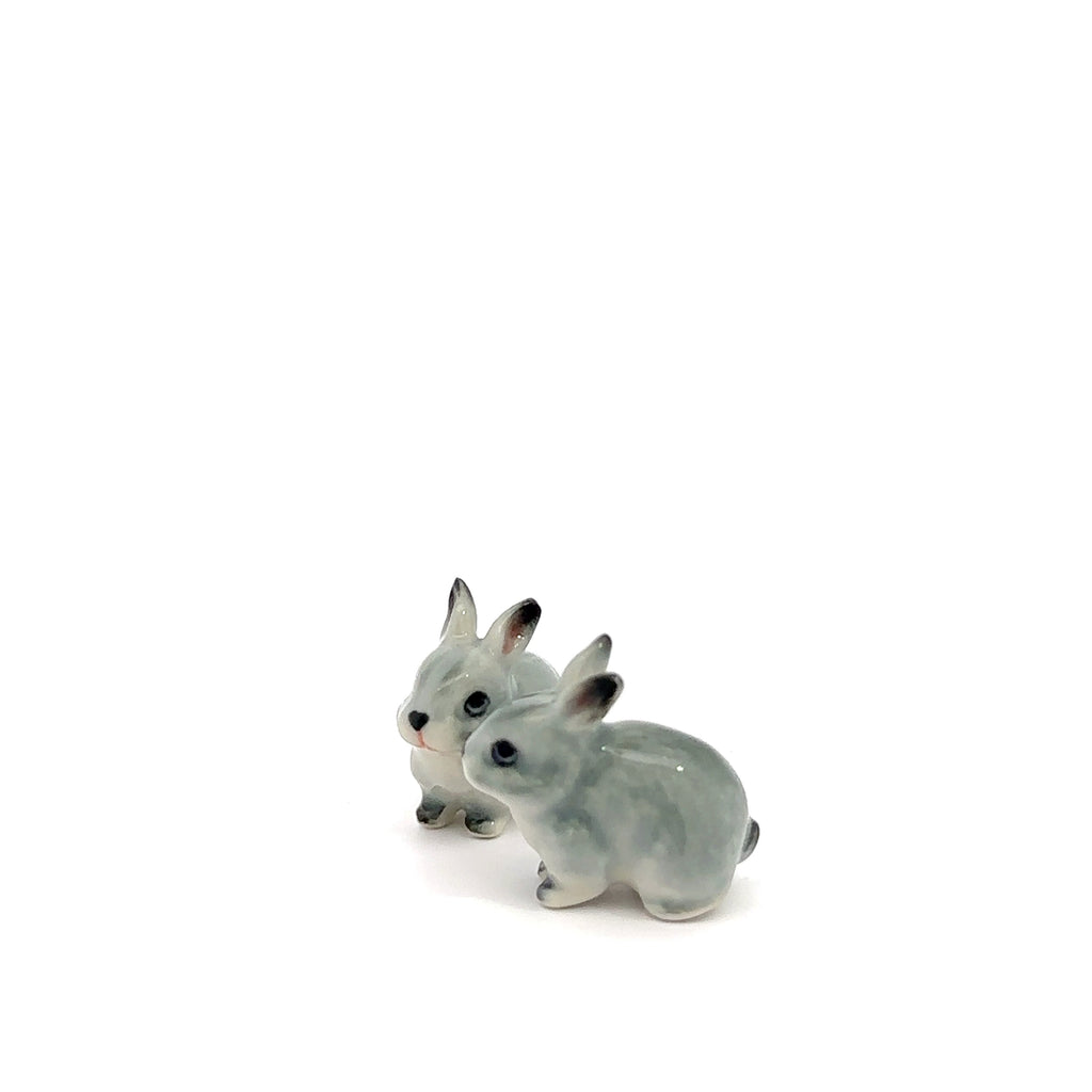 Adorable Mini Ceramic Animal Figurine – Porcelain Miniature Collectible Decor