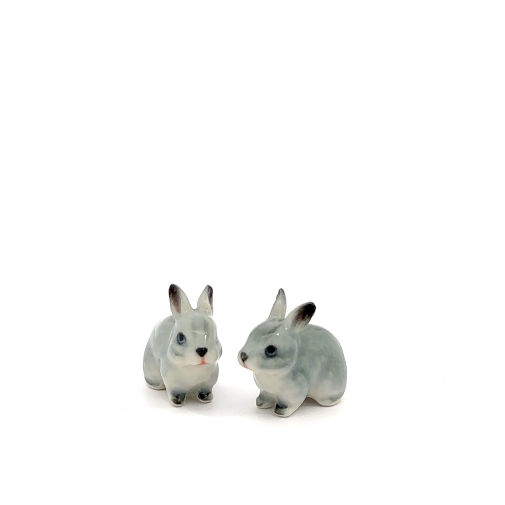 Adorable Mini Ceramic Animal Figurine – Porcelain Miniature Collectible Decor