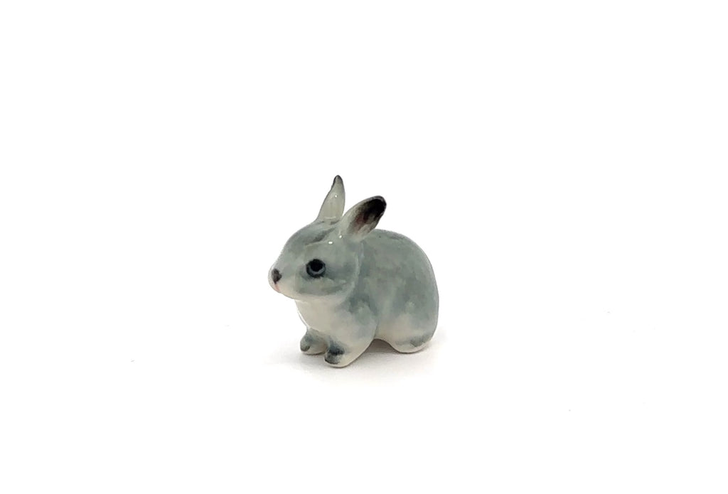 Adorable Mini Ceramic Animal Figurine – Porcelain Miniature Collectible Decor