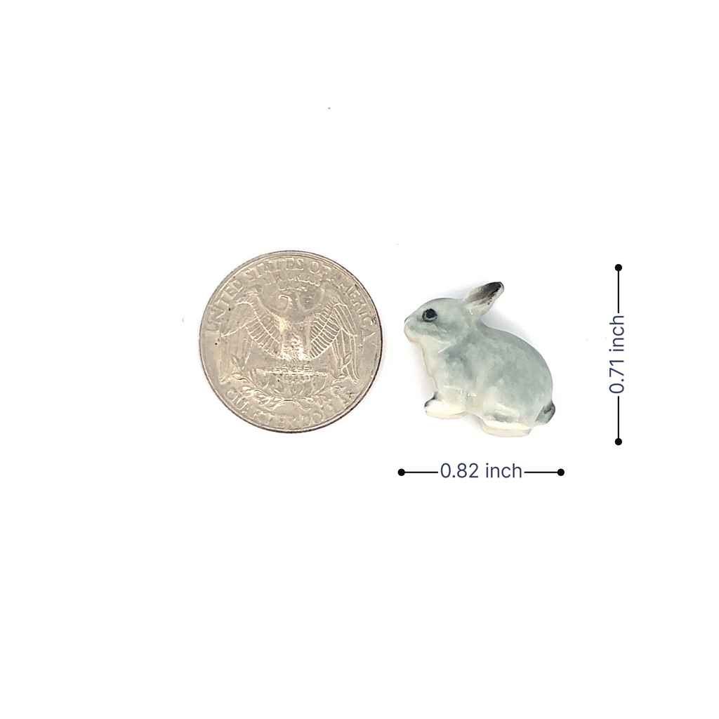 Adorable Mini Ceramic Animal Figurine – Porcelain Miniature Collectible Decor