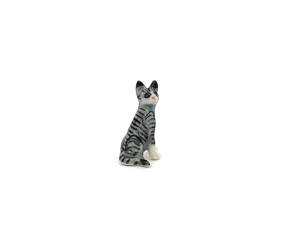 Adorable Mini Ceramic Animal Figurine – Porcelain Miniature Collectible Decor