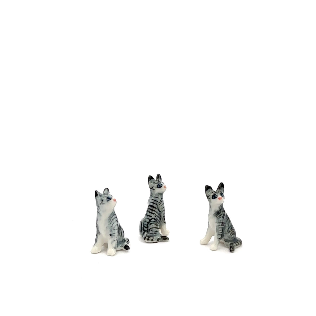 Adorable Mini Ceramic Animal Figurine – Porcelain Miniature Collectible Decor