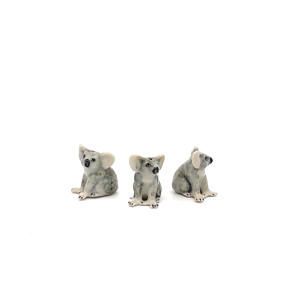 Adorable Mini Ceramic Animal Figurine – Porcelain Miniature Collectible Decor