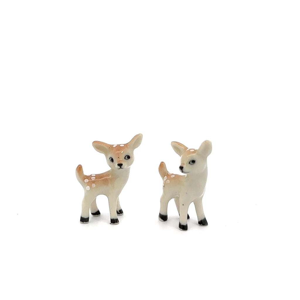 Adorable Mini Ceramic Animal Figurine – Porcelain Miniature Collectible Decor