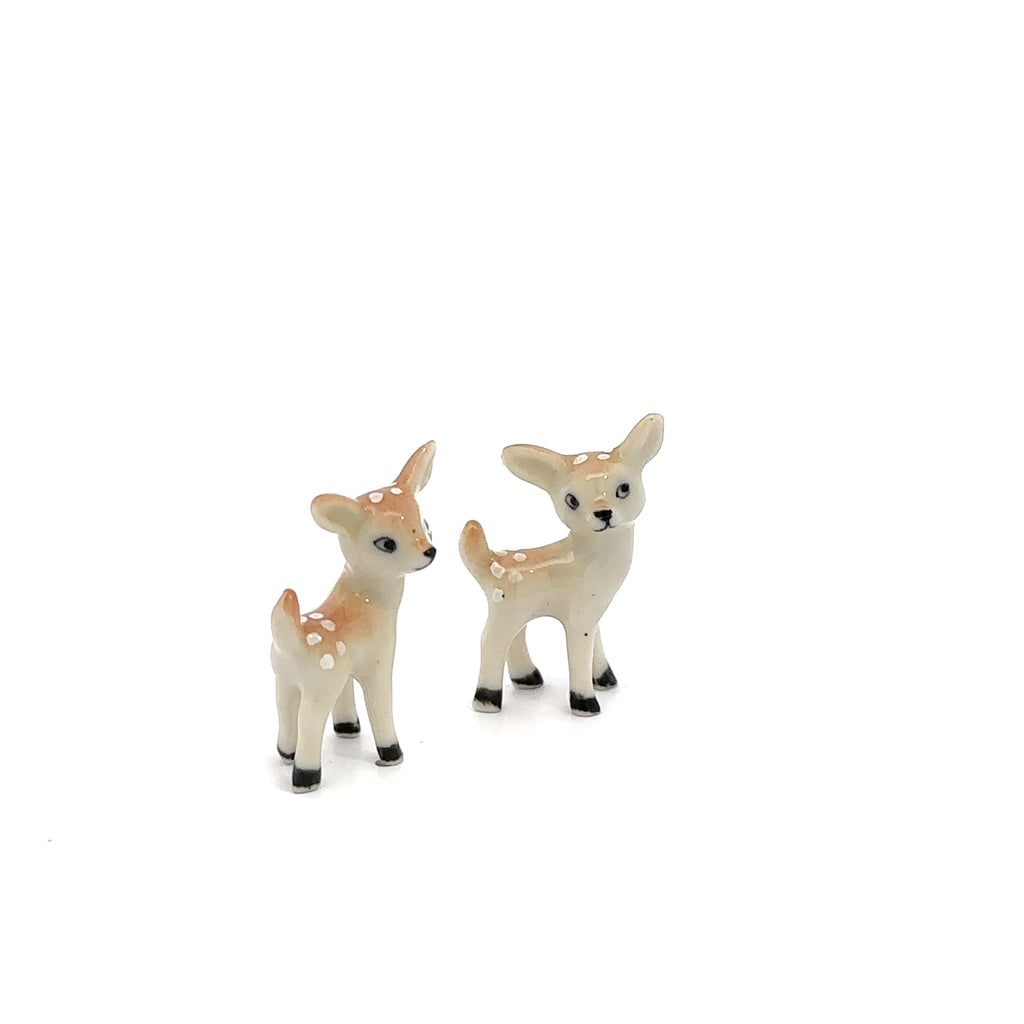 Adorable Mini Ceramic Animal Figurine – Porcelain Miniature Collectible Decor