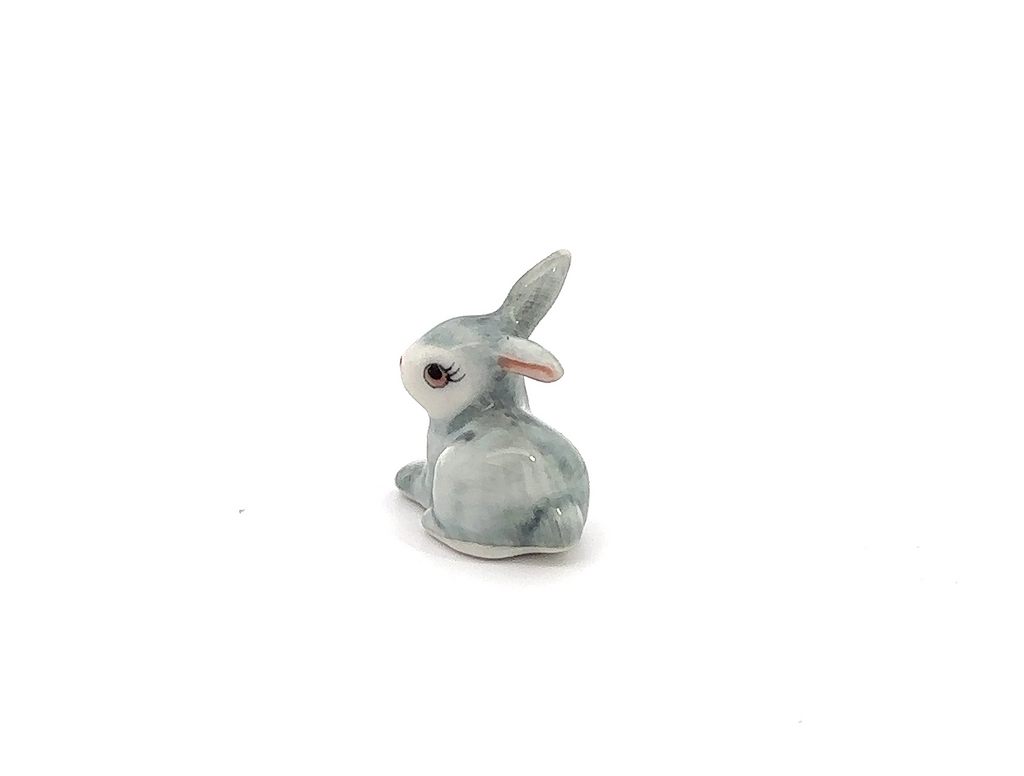Adorable Mini Ceramic Animal Figurine – Porcelain Miniature Collectible Decor