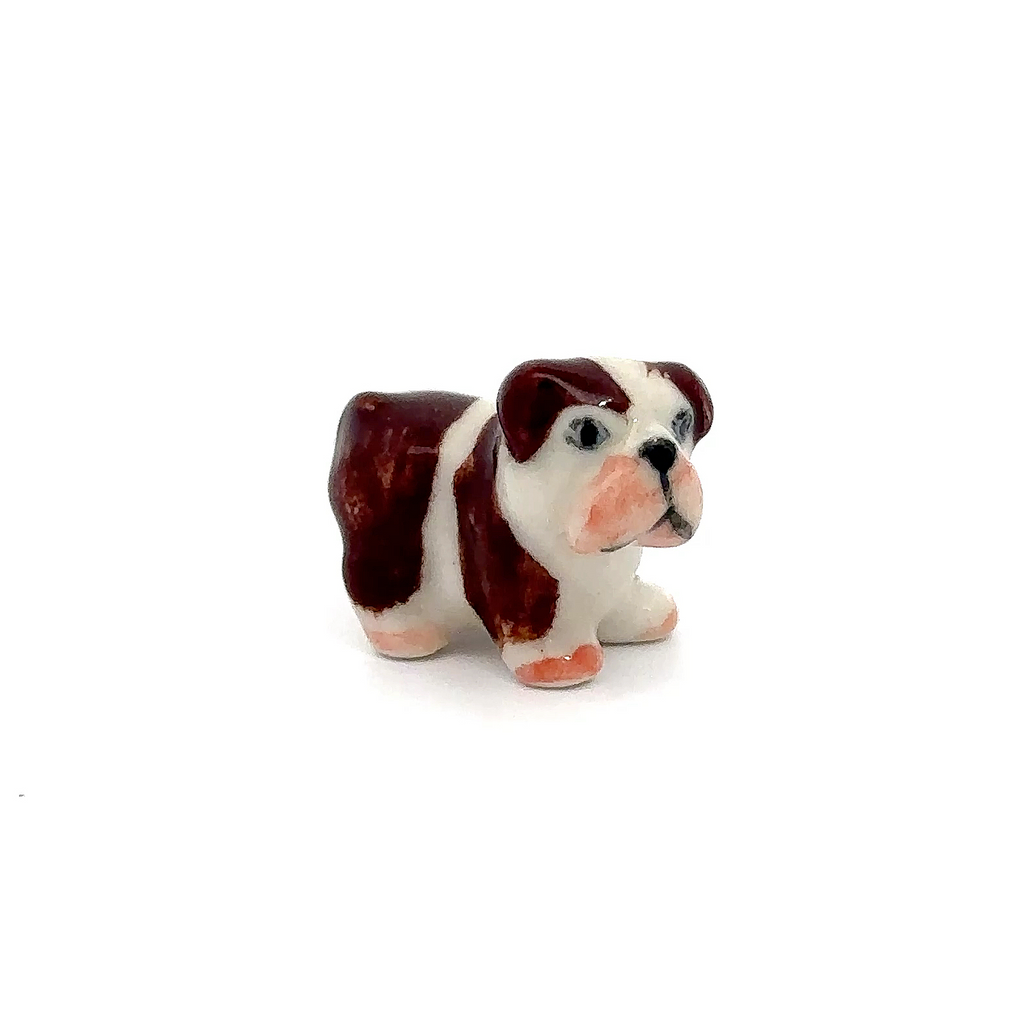 Adorable Mini Ceramic Animal Figurine – Porcelain Miniature Collectible Decor