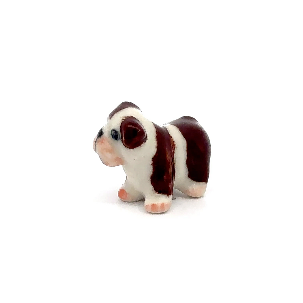 Adorable Mini Ceramic Animal Figurine – Porcelain Miniature Collectible Decor