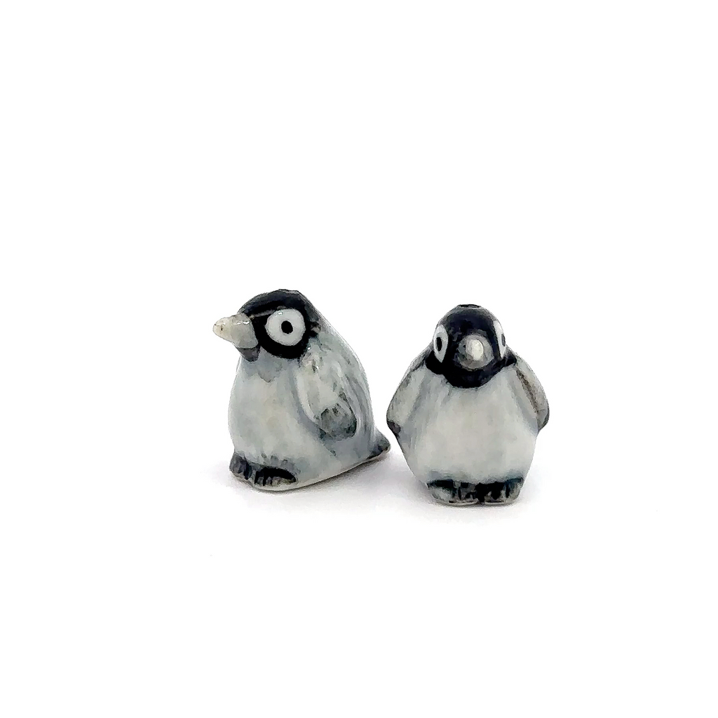 Adorable Mini Ceramic Animal Figurine – Porcelain Miniature Collectible Decor