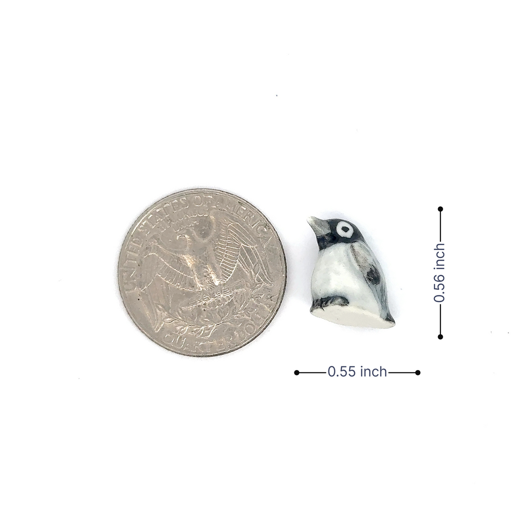 Adorable Mini Ceramic Animal Figurine – Porcelain Miniature Collectible Decor