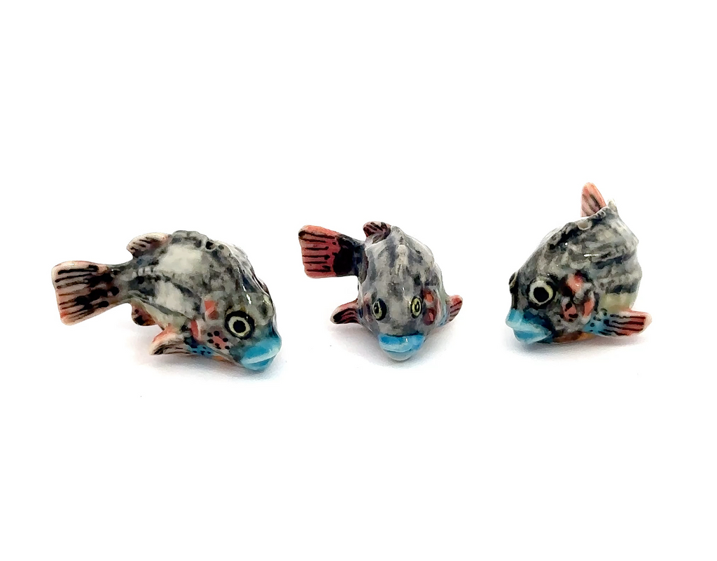 Adorable Mini Ceramic Animal Figurine – Porcelain Miniature Collectible Decor