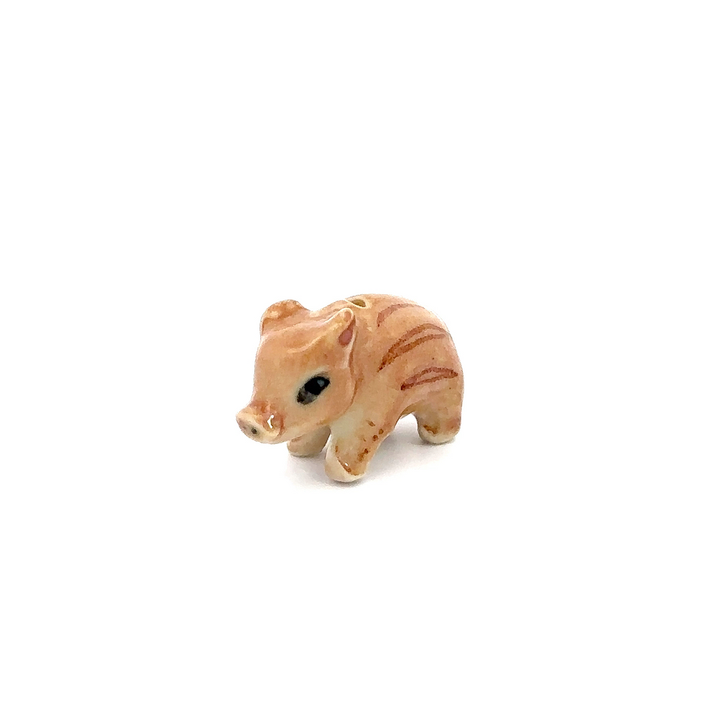 Adorable Mini Ceramic Animal Figurine – Porcelain Miniature Collectible Decor