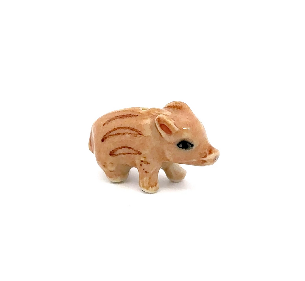 Adorable Mini Ceramic Animal Figurine – Porcelain Miniature Collectible Decor