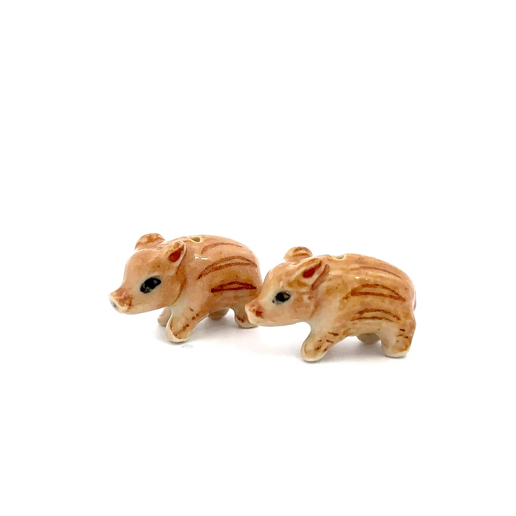 Adorable Mini Ceramic Animal Figurine – Porcelain Miniature Collectible Decor
