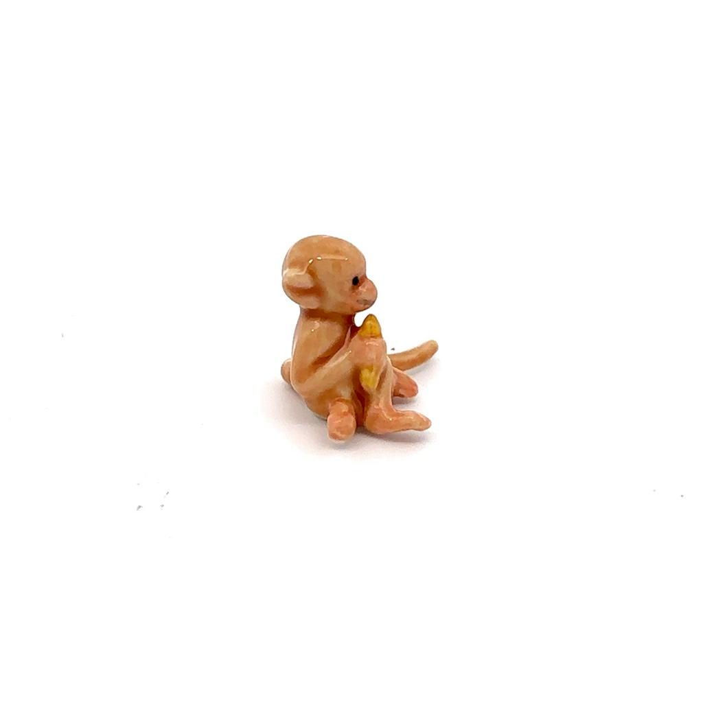 Adorable Mini Ceramic Animal Figurine – Porcelain Miniature Collectible Decor