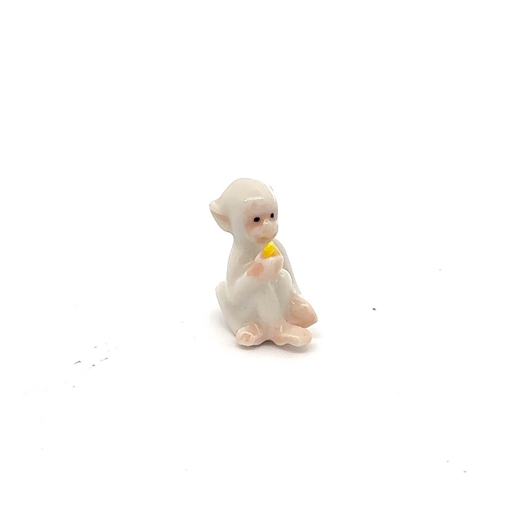 Adorable Mini Ceramic Animal Figurine – Porcelain Miniature Collectible Decor