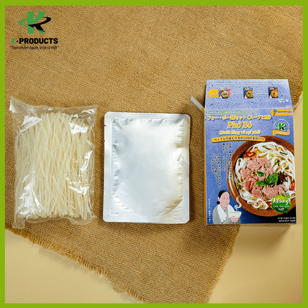 Vietnamese Traditional Noodles Variety Flavors K-Noodles VietsWay USA seller