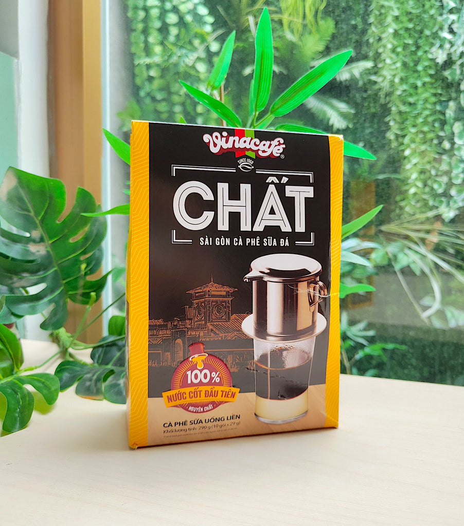 Vinacafe Chat Sai Gon Instant Iced Coffee Condensed Milk 290g VietsWay Seller