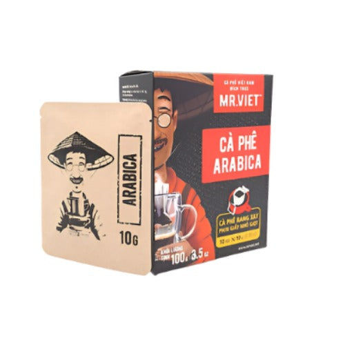 MR. VIET Coffee Vietnamese Ground Drip Coffee Arabica Robusta Box 100g VietsWay