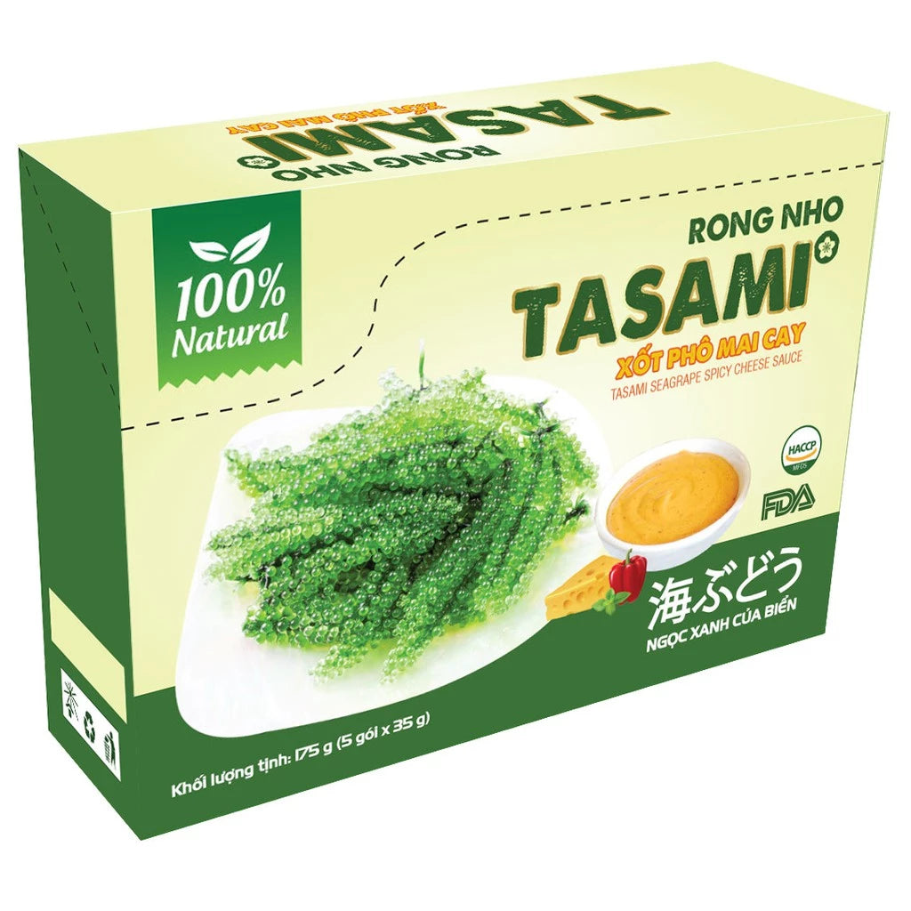 Tasami Seagrapes Wasabi Soybean Sauce 75g/ 100g/ 137.5g x 1 box | 100% Natural