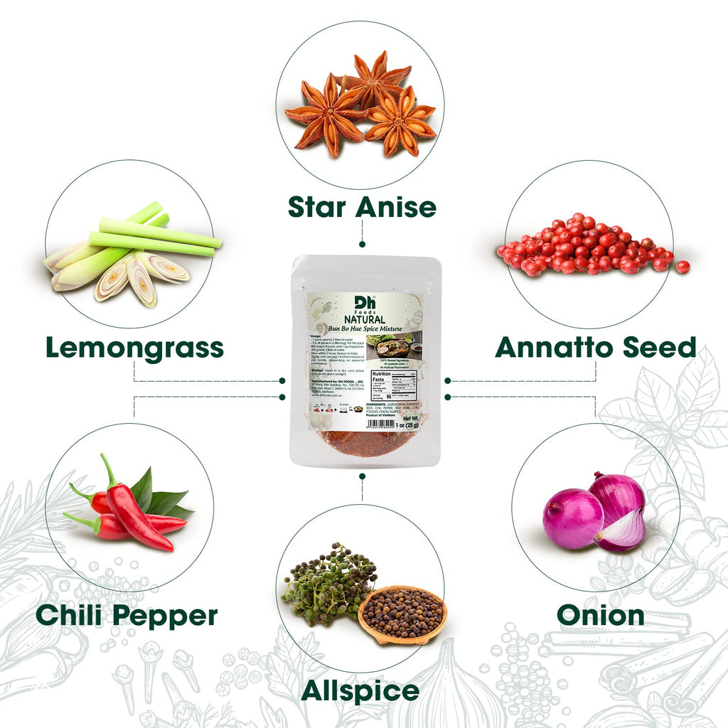 DH Food Dh Foods Bun/ Pho Spice Packet Soup Seasoning | Making Vietnamese Food