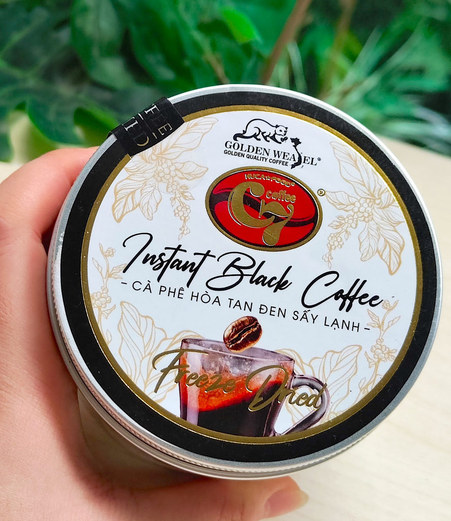 Huca Food -Freeze-Dried Instant Black Coffee Vietnamese Special Coffee 120g