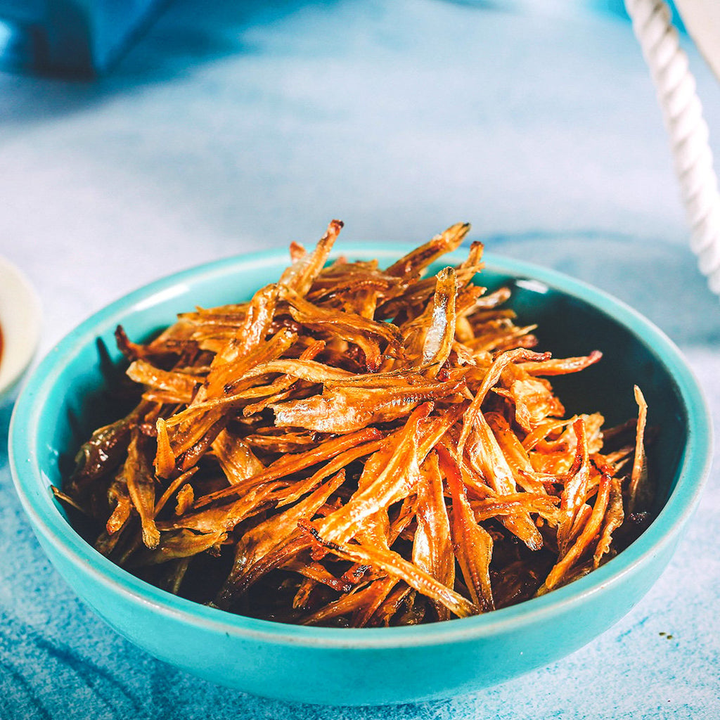 Yumsea Seafood Delicacies Anchovy Jerky/Sesame Sardine Jerky/Squid Jerky Jar